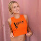 Orange OSU Cut Off Tank