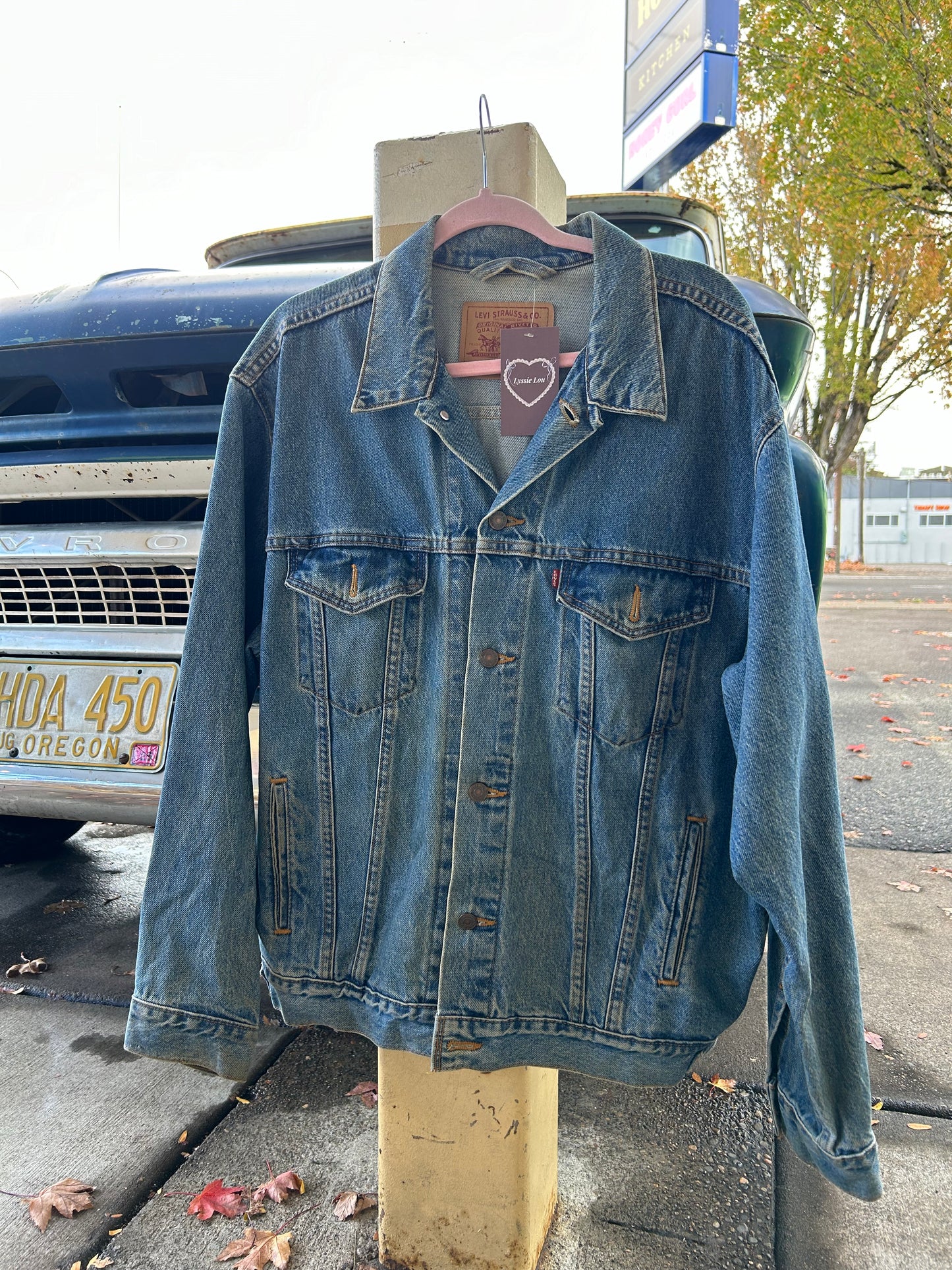 LL Levi's Faded Denim Jacket