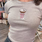 Embroidery Espresso Martini Baby Tee