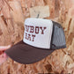 Cowboy Hat-Brown Trucker Hat