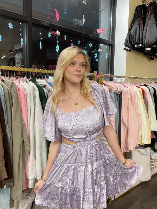 Bandana Mini Dress