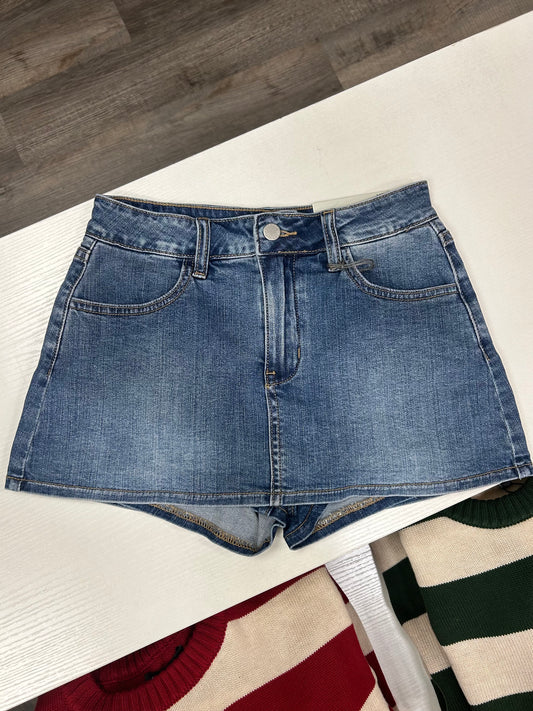 Classic Denim Skort