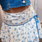 Blue Cottage Skirt