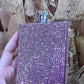 Rectangle Bling Flask