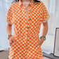 Checkered Romper