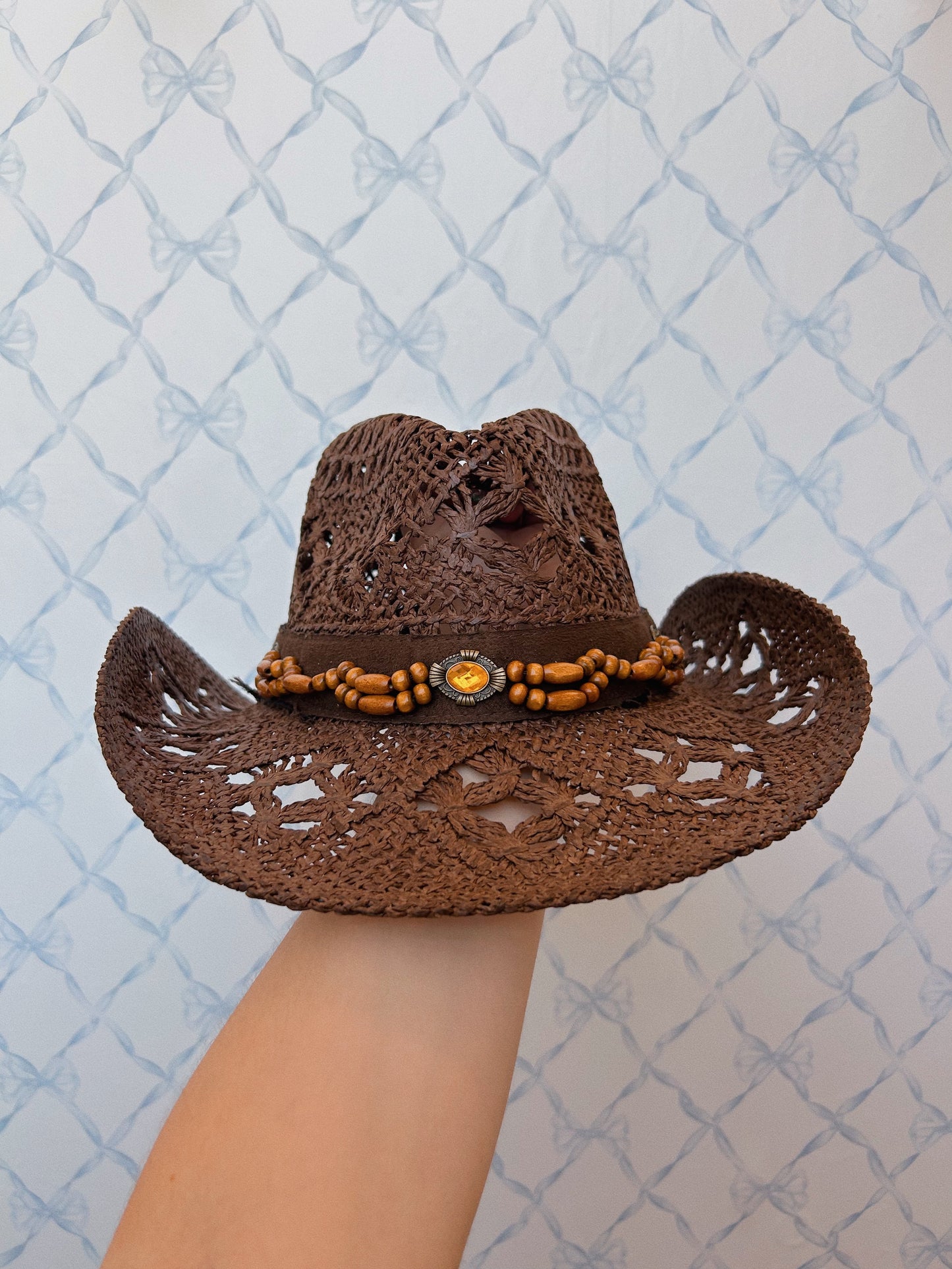 Brown Cowgirl Hat