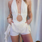 Evelyn Open Front Bow Dress