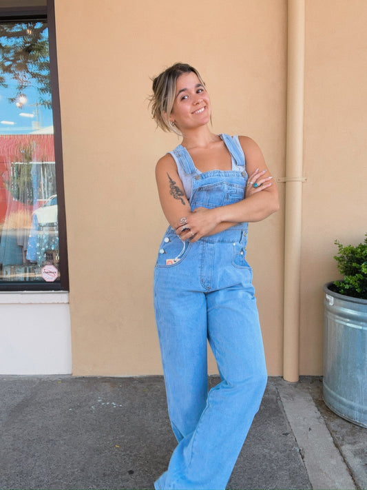 90s Retro Overall - Light