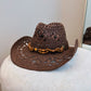 Brown Cowgirl Hat