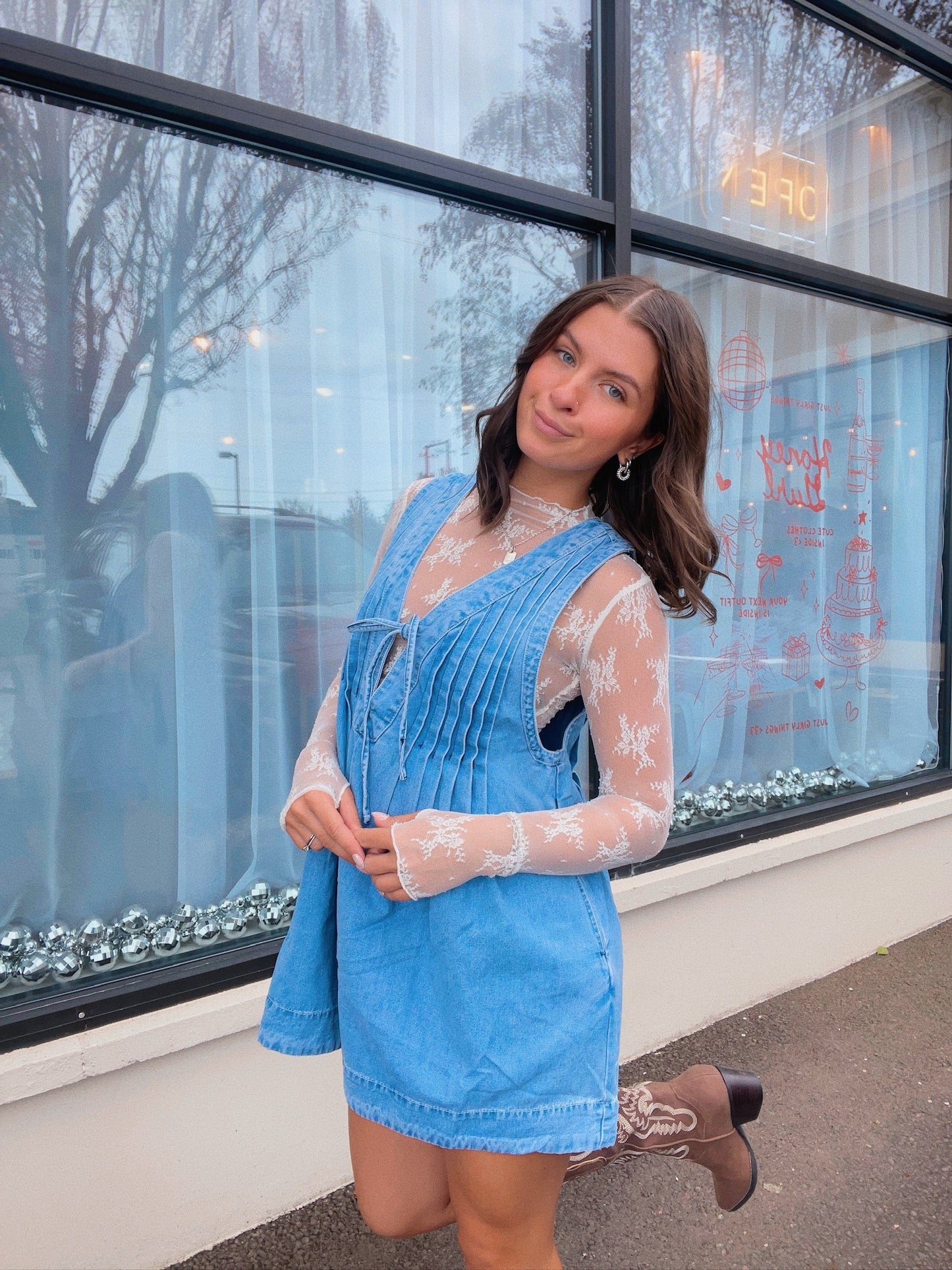 Denim Cutie Romper