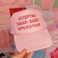 Accepting sugar daddy Baby Pink Trucker Hat