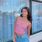 Red Rachel Top