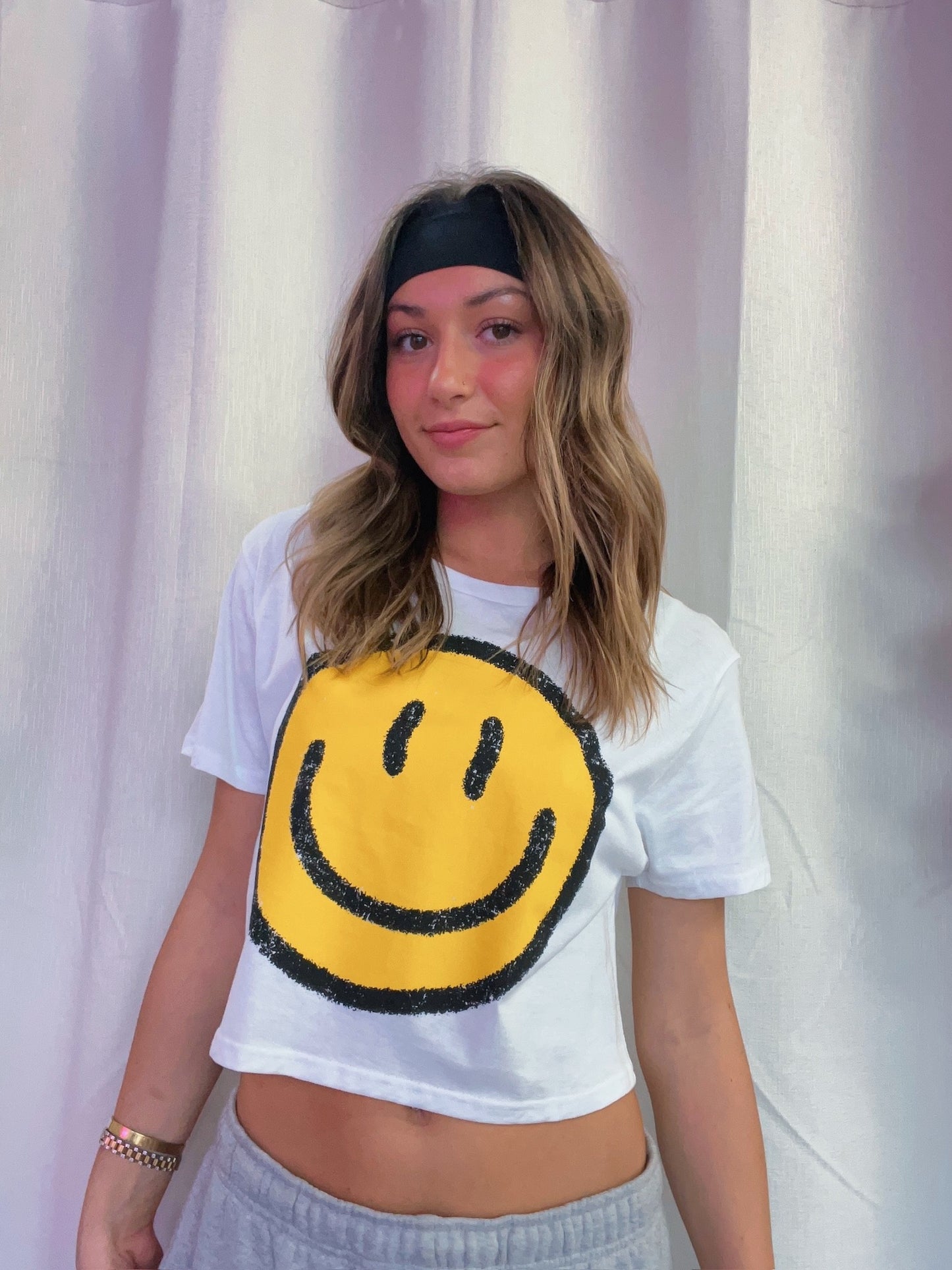 Smiley Face Graphic Tee