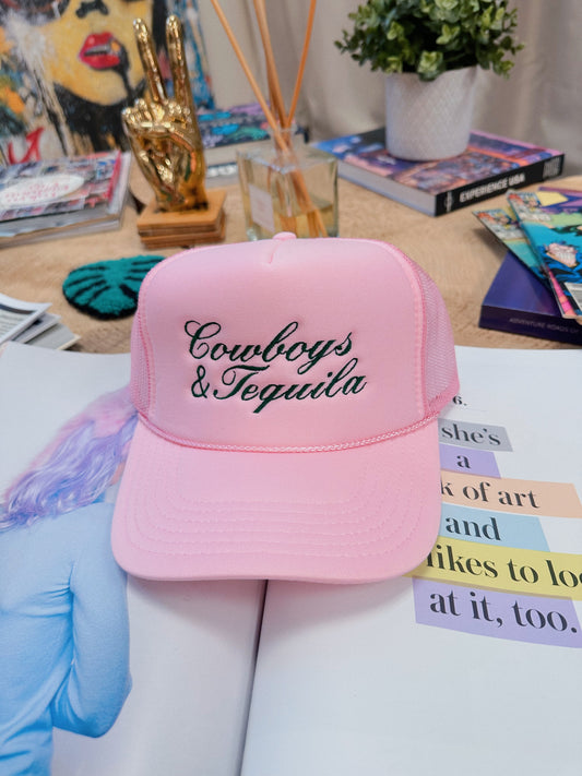 Cowboys & Tequila Trucker Hat