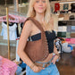 Studded Velvet Bag