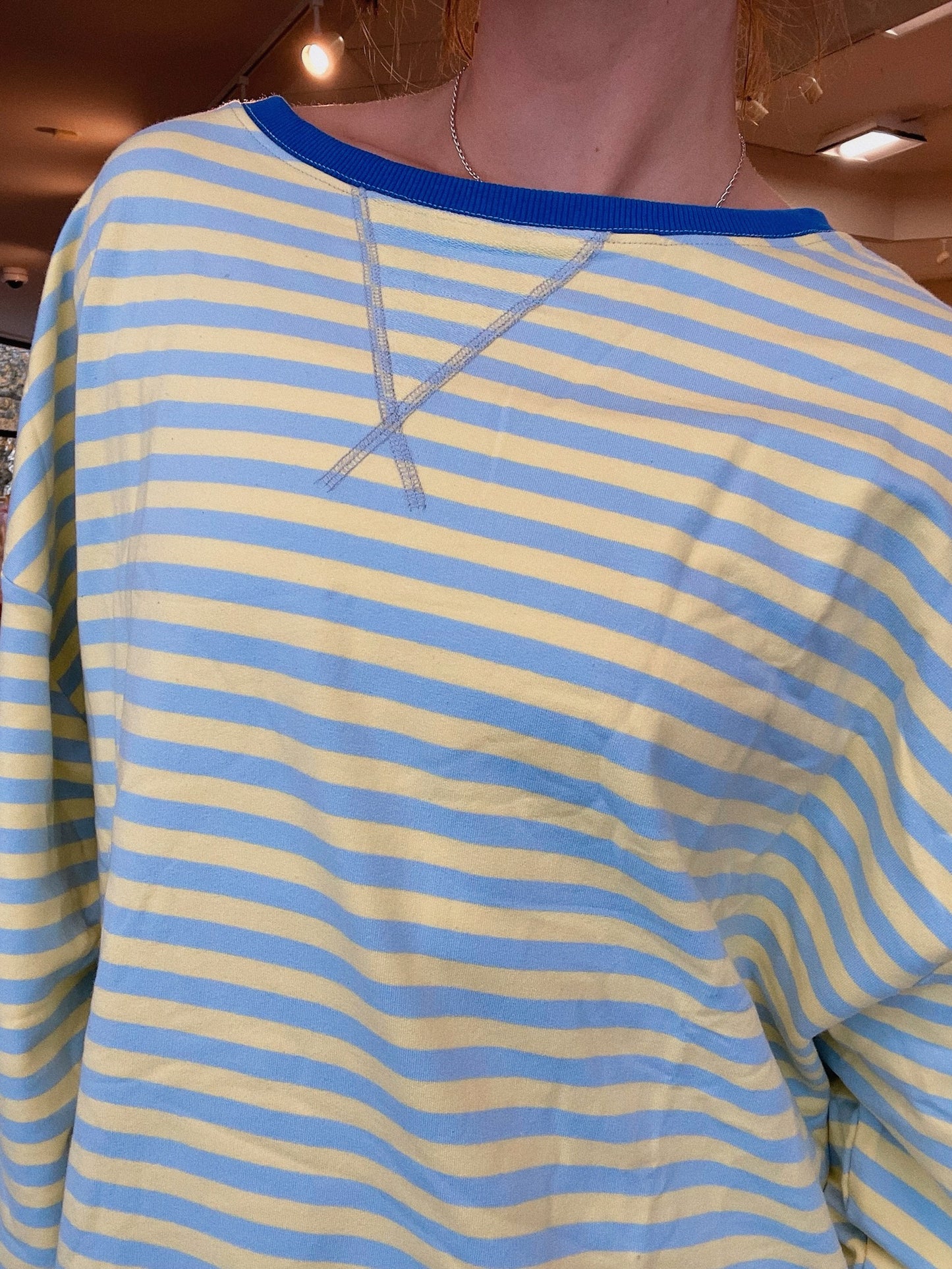 Striped Oversize Long SLeeve