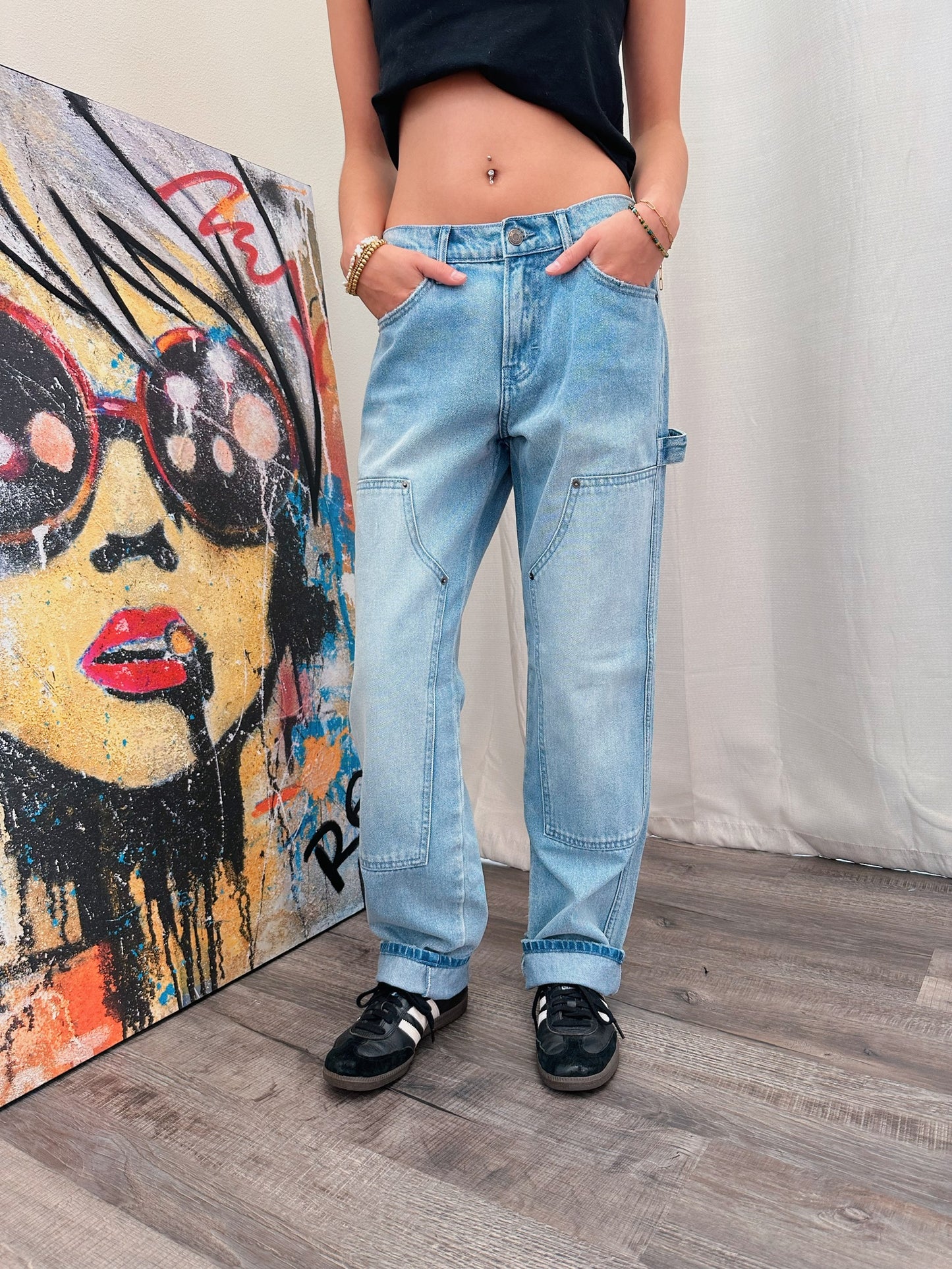 Hannah Mid Waist Denim