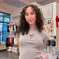 Embroidery Espresso Martini Baby Tee