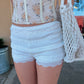 Lace Mini Shorts