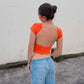 Oregon State Backless Top