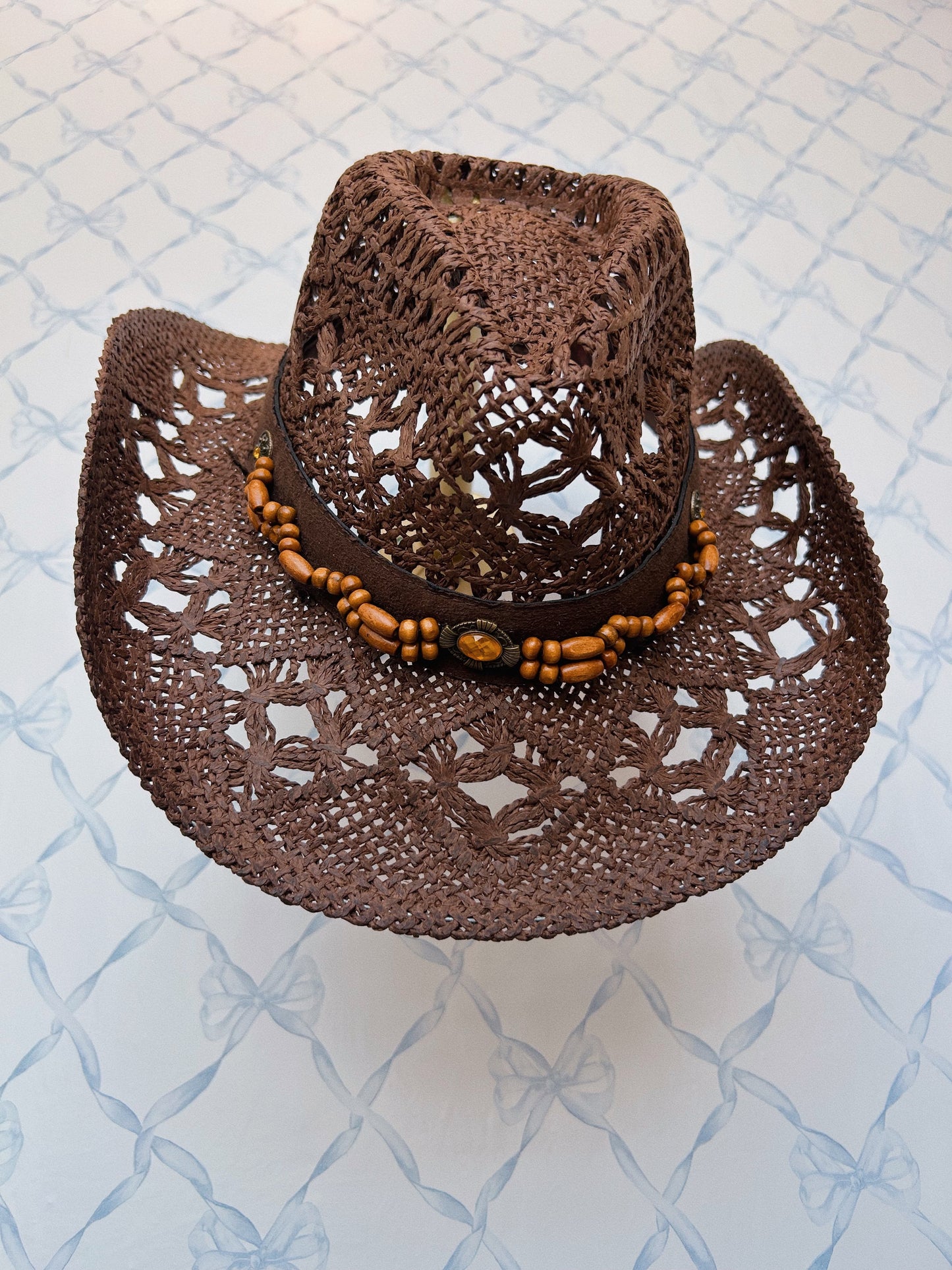 Brown Cowgirl Hat