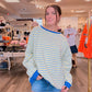 Striped Oversize Long SLeeve