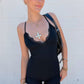 Satin Lace Romper