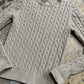 LL Cream Cable Knit Long Sleeve