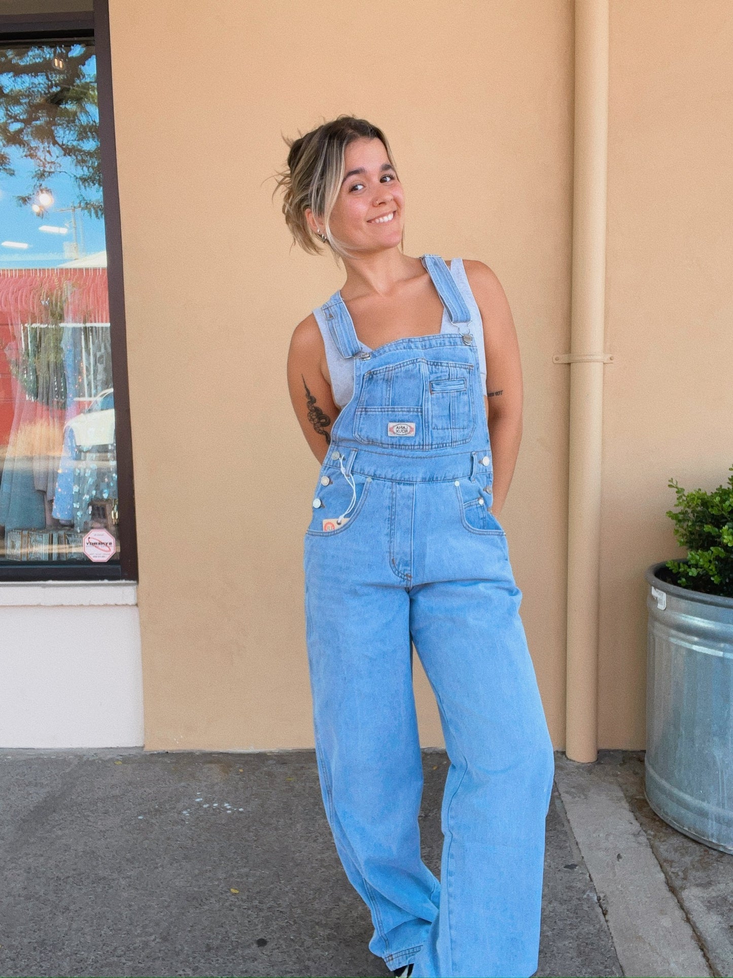 90s Retro Overall - Light