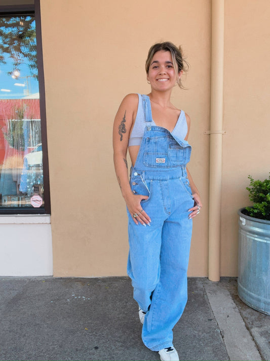 90s Retro Overall - Light