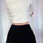 Pleated Mini Skort