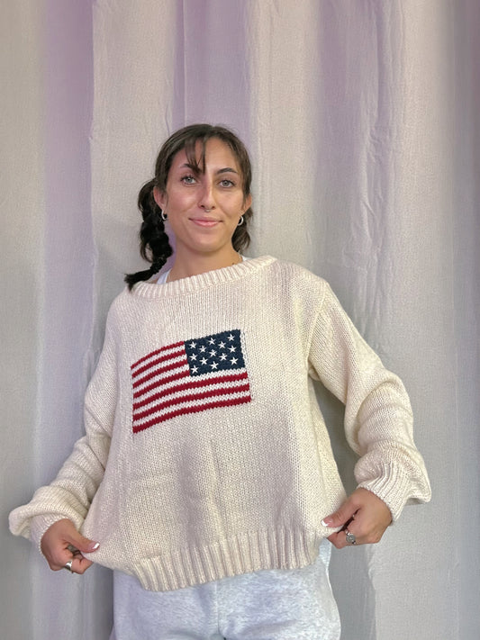 USA Knit Sweater