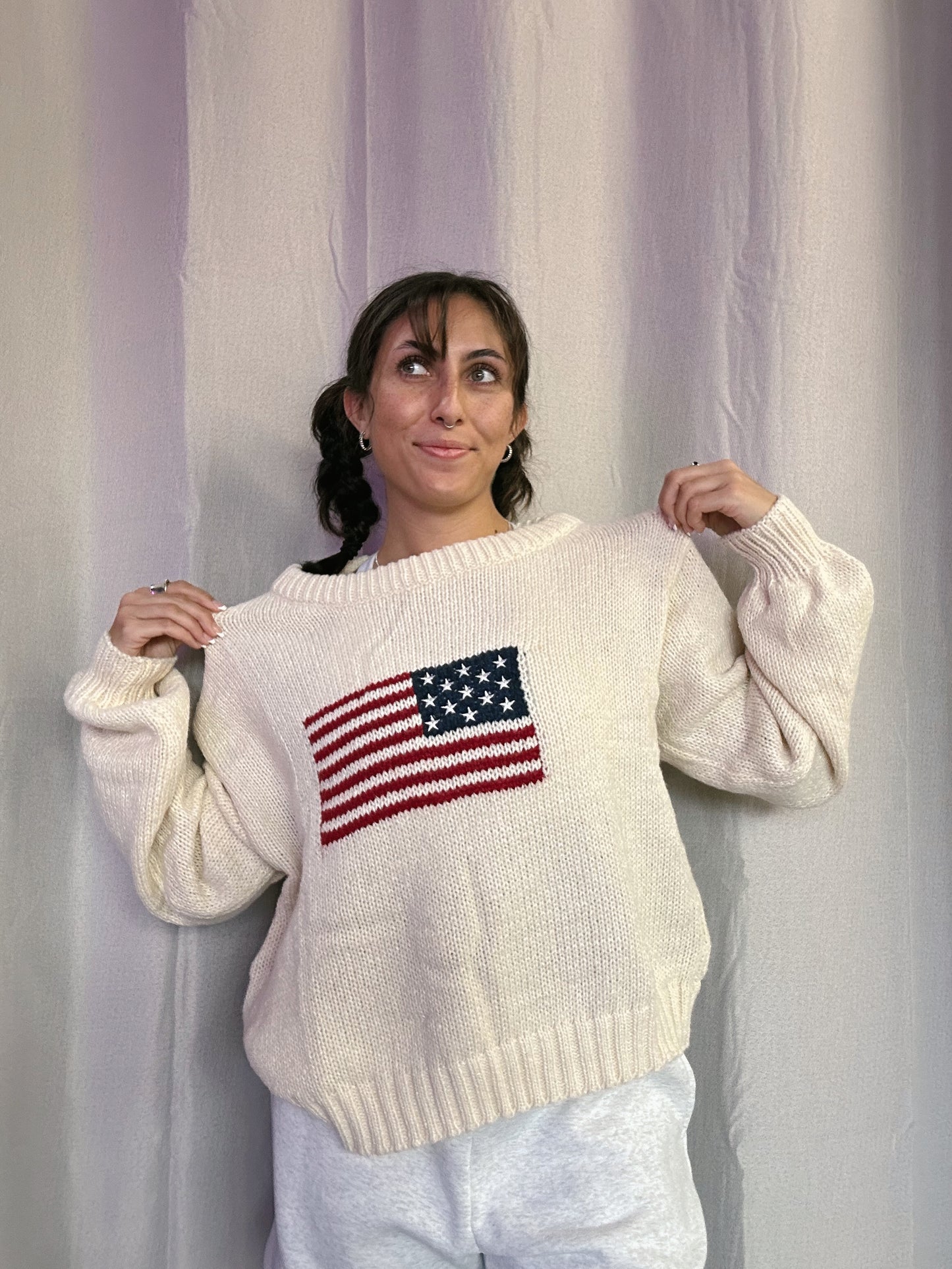 USA Knit Sweater