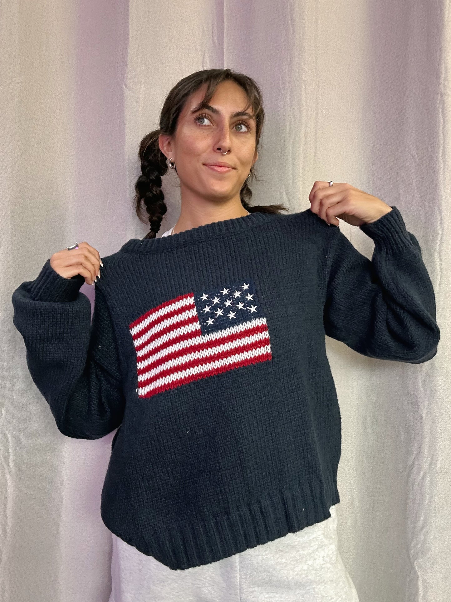 USA Knit Sweater