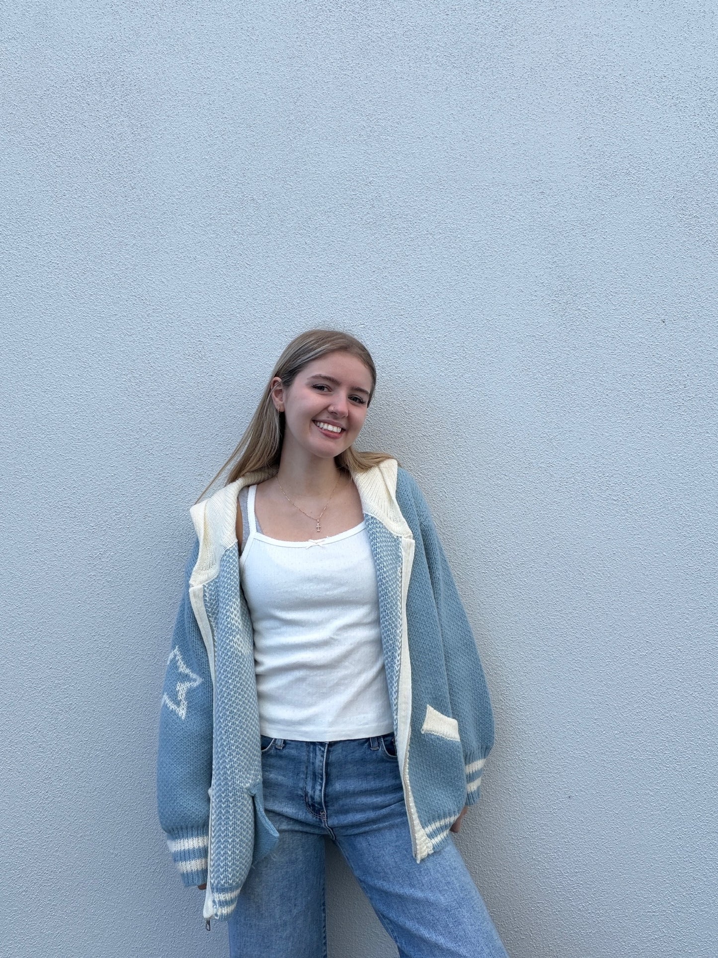 Misty Blue 97 Hoodie Sweater