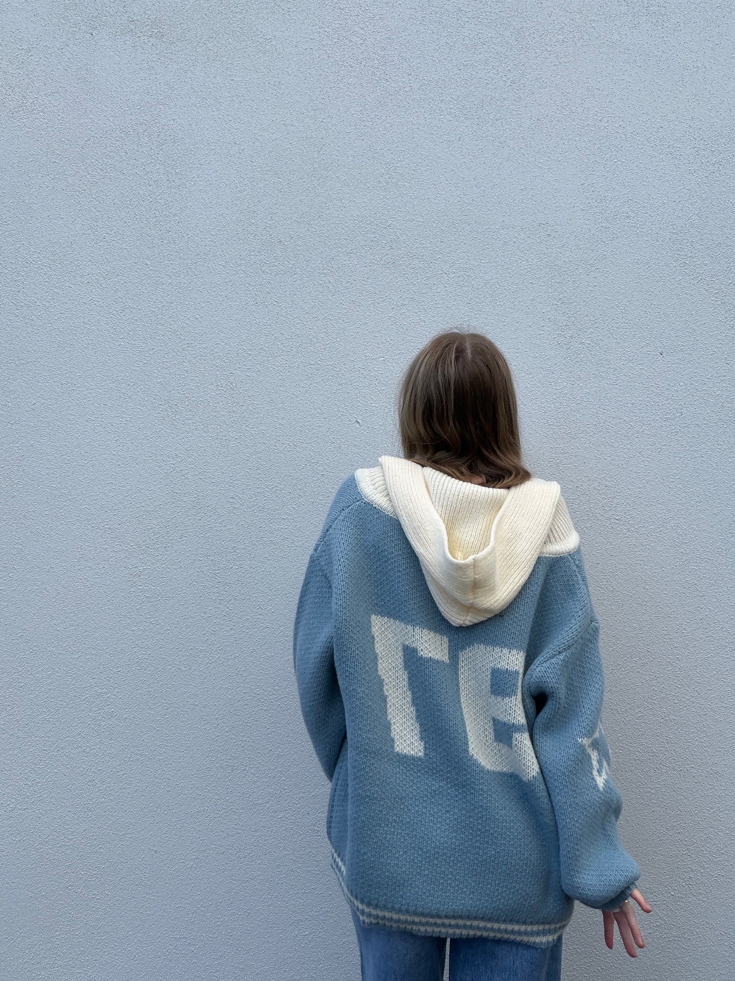 Misty Blue 97 Hoodie Sweater