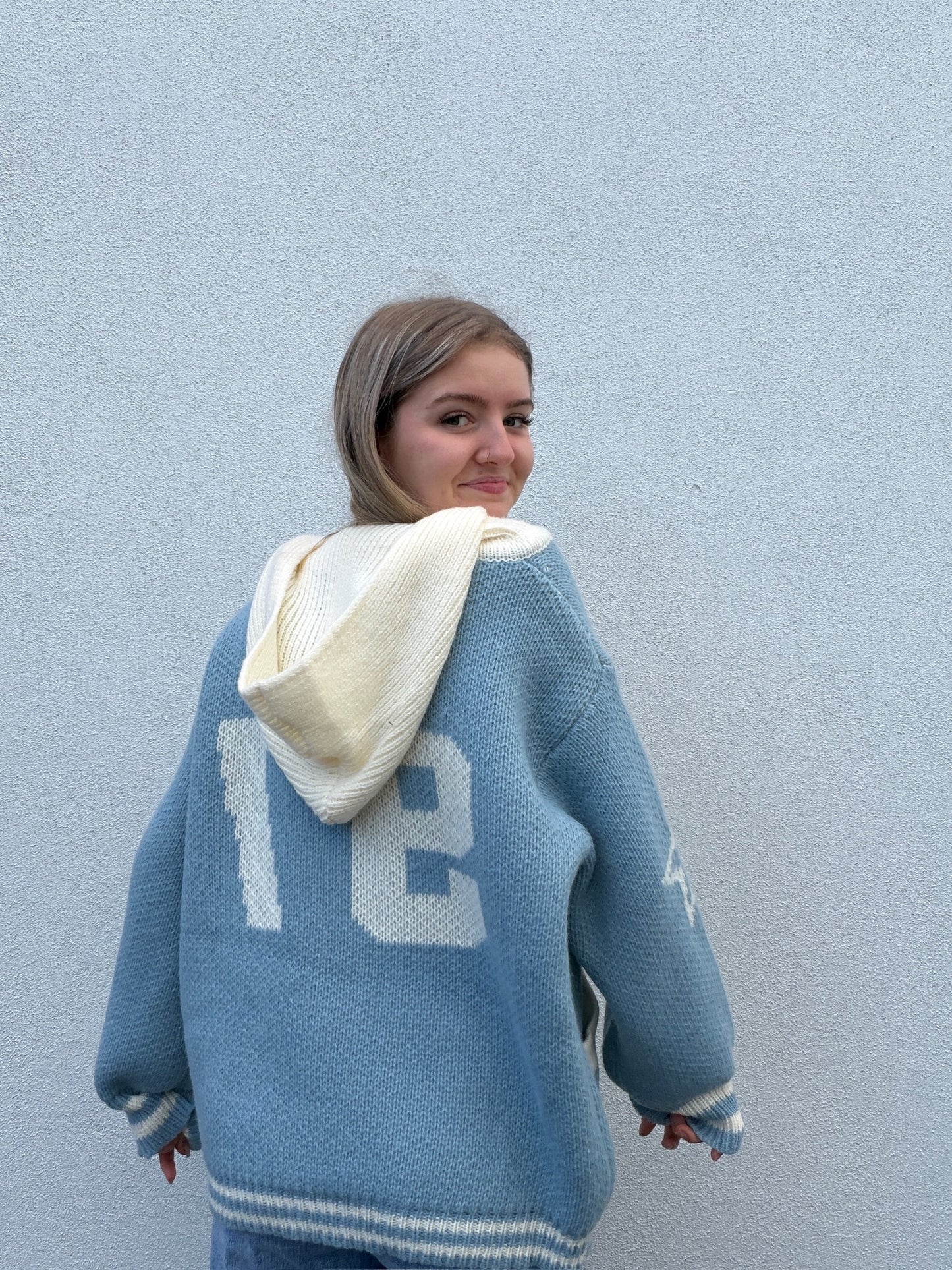 Misty Blue 97 Hoodie Sweater