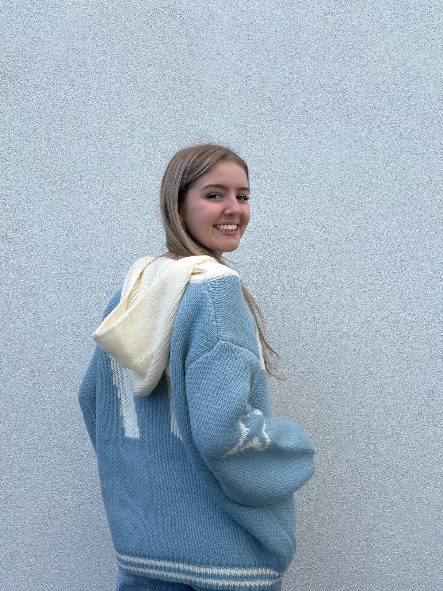 Misty Blue 97 Hoodie Sweater