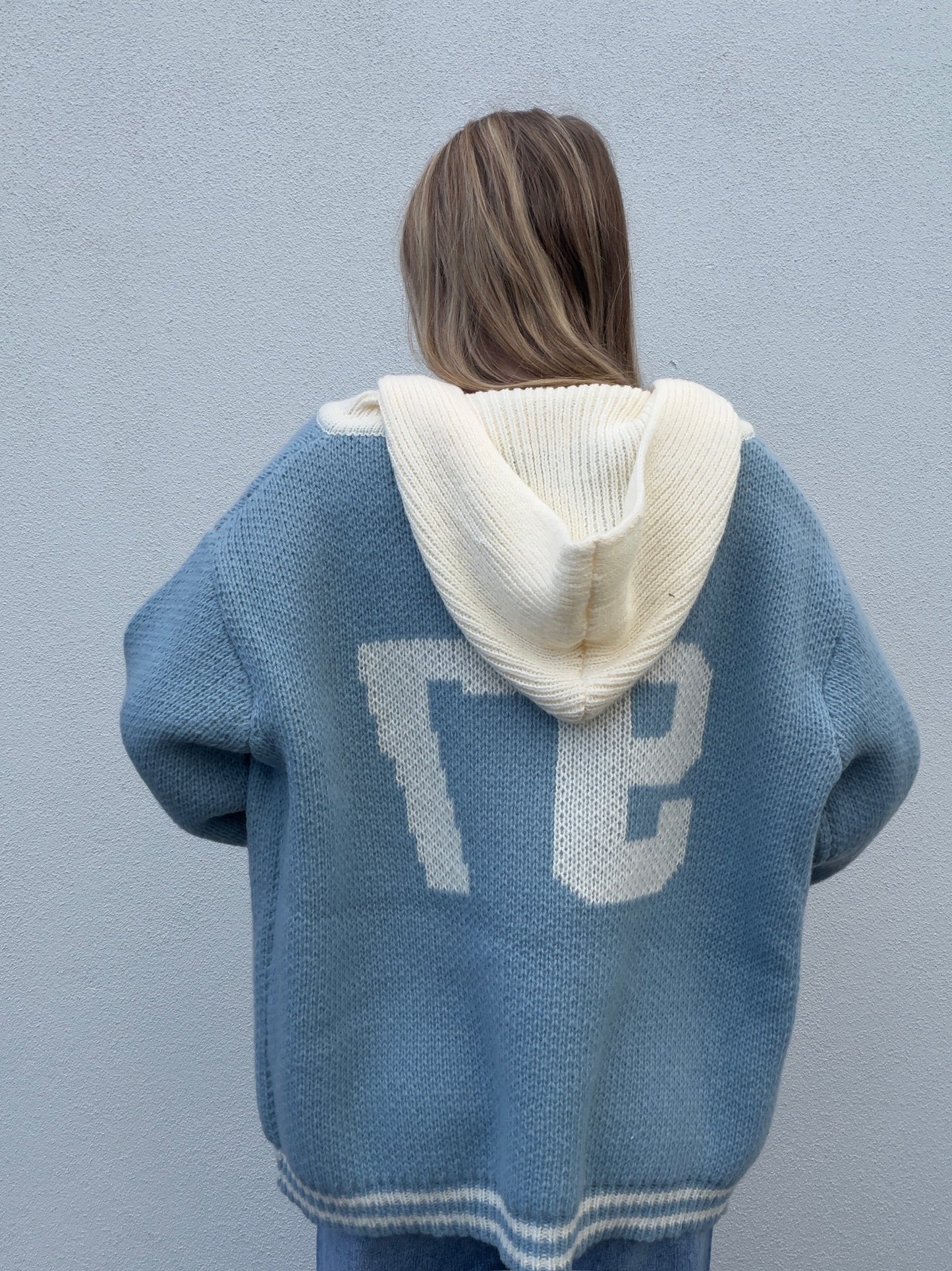 Misty Blue 97 Hoodie Sweater