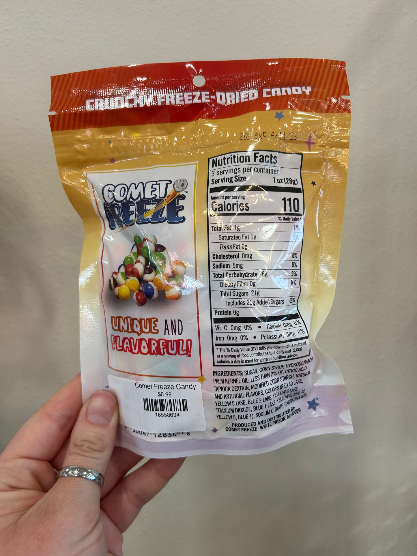 Comet Freeze Candy
