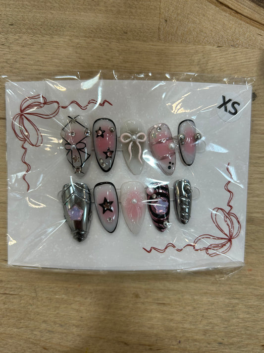 Pop Star Acrylic Nails