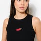 Chili Beaded Tank
