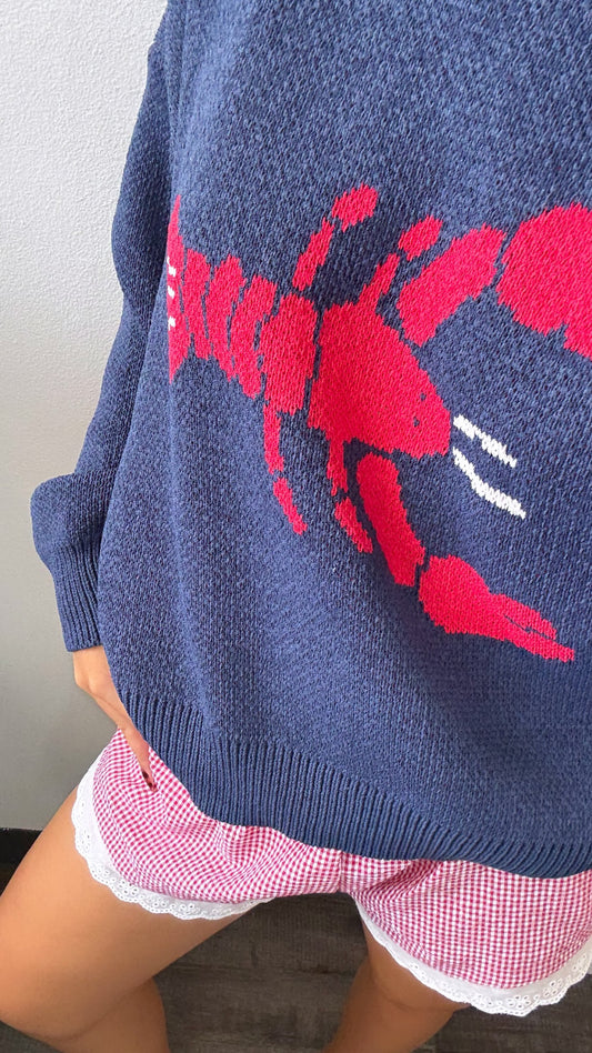 Coastal Lobster Sweater