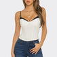 Corset Bra Detail Top