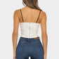 Corset Bra Detail Top