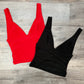 Deep V-Neck Baddie Tank