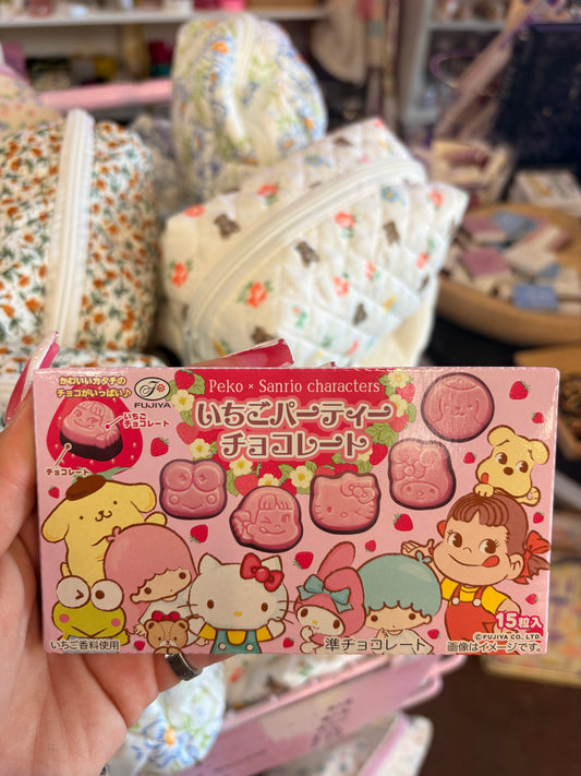 Peko x Sanrio Character Chocolates