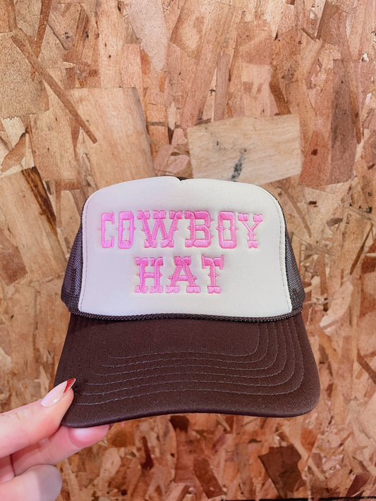 Cowboy Hat Trucker Hat