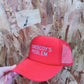 Somebody's Problem Red Trucker Hat