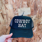 Black Cowboy Hat Trucker Hat